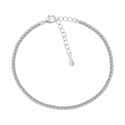 Bracciale tennis scintillante in argento con zirconi cubici BRC170W