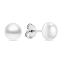 Cercei fermecători din argint cu perle autentice EA585/6/7/8W