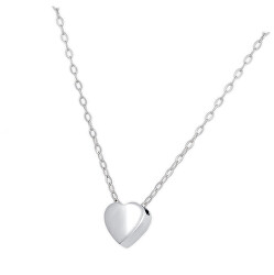 Půvabný stříbrný náhrdelník Srdce 473 001 01774 04