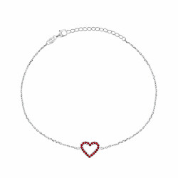 Bracciale in argento con Cuore BRC39WR