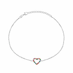 Bracciale in argento con Cuore BRC39WRBW