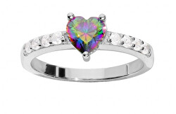 Romantický stříbrný prsten s topazem Mystic Stone SRB0082A