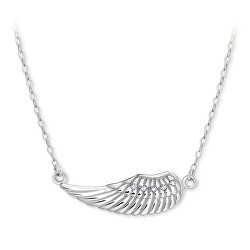 Stříbrný náhrdelník s křídlem naležato 476 001 00116 04