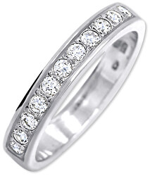 Stříbrný prsten s krystaly 426 001 00299 04