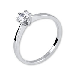 Stříbrný zásnubní prsten 426 001 00501 04