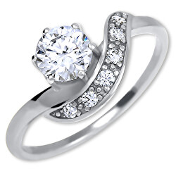 Stříbrný zásnubní prsten 426 001 00534 04