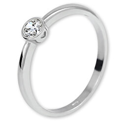 Stříbrný zásnubní prsten 426 001 00575 04