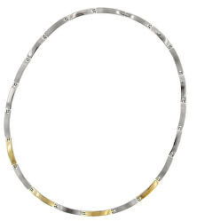 Luxusní titanový bicolor náhrdelník 0816-03