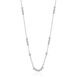 Dlhý oceľový náhrdelník so zirkónmi Desideri BFF154