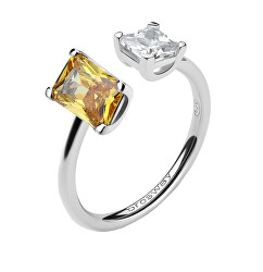Elegantní otevřený prsten Fancy Energy Yellow FEY13