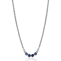 Fashion ocelový náhrdelník s korálky TJ MAN BTJNS105