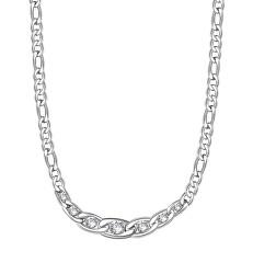 Nadčasový ocelový náhrdelník s krystaly Symphonia BYM97