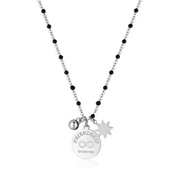 Ocelový náhrdelník s přívěsky Chakra BHKL09EN (řetízek, přívěsky)