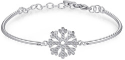 Stahlarmband Snowflake Chakra BHK254