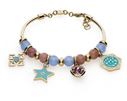 Stahl-Armband mit Anhängern BTJMS869