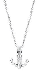 Pánský ocelový náhrdelník s kotvou Bounty BOU01