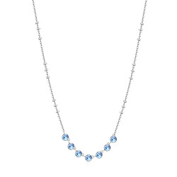 Charmante Halskette mit blauen Kristallen Symhonia BYM134