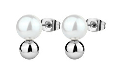 Incantevoli orecchini in acciaio con perle PerfectBPC22