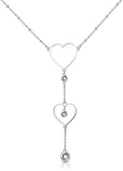 Srdíčkový ocelový náhrdelník Sight BGH01