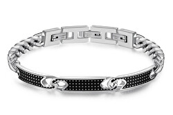 Elegante bracciale in acciaio da uomo Bullet BUL26