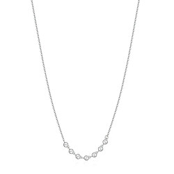 Sanfte Halskette mit klaren Kristallen Symhonia BYM131