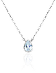 Překrásný stříbrný náhrdelník s topazem TOPAGS2/46