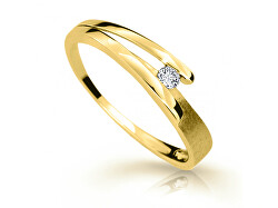 Krásný prsten ze žlutého zlata Z6737-1716-10-X-1