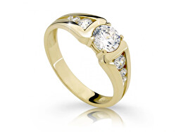 Nádherný zlatý prsteň so zirkónmi Z6881-2352-10-X-1