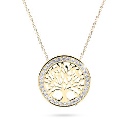 Originální zlatý náhrdelník Strom života Z5021-40-10-X-1