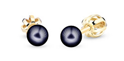 Cercei cu perle din aur galben Z3004-30-C5-X-1