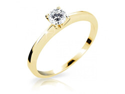 Pôvabný prsteň zo žltého zlata Z6724-1232-10-X-1