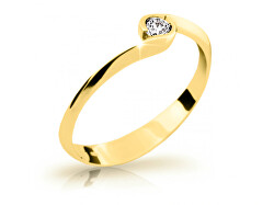 Půvabný prsten ze žlutého zlata Z6819-1914-10-X-1