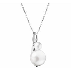 Dlouhý náhrdelník s perlovým přívěskem Jazzy KJCEMP040100
