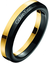 Luxus zweifarbiger Ring Wunderschöner KJ5VBR2001