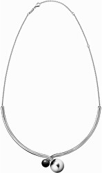 Luxusné oceľový náhrdelník Bubbly KJ9RMJ040100