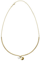 Luxusní pozlacený náhrdelník Bubbly KJ9RJJ140100
