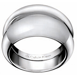 Anello massiccio in acciaio Ellipse KJ03MR0102