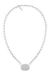 Moderní ocelový náhrdelník Iconic for Her 35000393