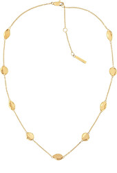 Módní pozlacený náhrdelník Unique 35000125