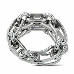 Originální ocelový prsten Flatly KJ2EMR00010