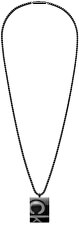Pánský ocelový náhrdelník Embossed KJDUBP180100