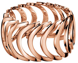 Růžově pozlacený ocelový prsten Body KJ2WPR1001