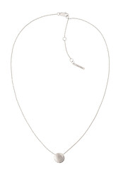 Slušivý oceľový náhrdelník s kryštálmi Minimal 35000143