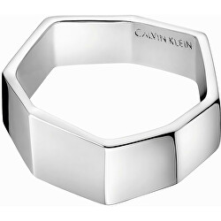 Stylový ocelový prsten Origami KJATMR00010