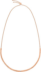 Stylový růžově pozlacený náhrdelník Tune KJ9MPN140100