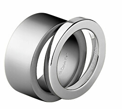 Výrazný ocelový prsten Donna  KJ1DMR08010