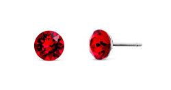 Oblíbené náušnice s červenými krystaly Tubby Mini 4200.LSI.R