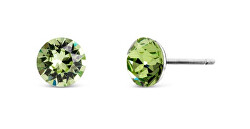 Oblíbené náušnice se zelenými krystaly Tubby Mini 4200.PER.R