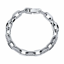 Trendiges Stahlarmband mit Kristallen Touch Link 20524.E