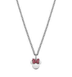 Krásný ocelový náhrdelník Minnie Mouse N600583RPL-B.CS